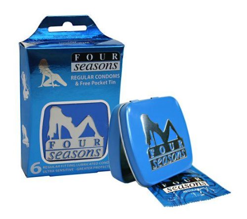 Four Seasons 6Pack Regular Condoms - Condoms