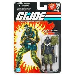 G.I. Joe 25th Anniversary Wave 8 - Arctic Trooper Snake Eyes Action Figure