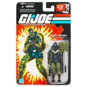 G.I. Joe 25th Anniversary Wave 8 - Arctic Trooper Snake Eyes Action Figure