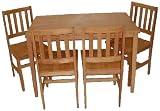 from Lancaster four chair and large table set Brand new !! Bistro cafe dining kitchen tables and chair set. Brand new !!