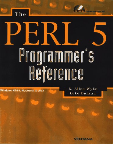 Image of: The Perl 5 Programmer's Reference
