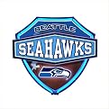 Neon Shield Wall Lamp - Seahawks (15 X 13.25")