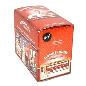 Donut House Extra Bold Coffee K-Cups for Keurig Brewers 48 Count by 