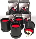 Dice Cups (Faux Leather) _Bundle of 4 Cups