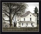 Grandma's House by Billy Jacobs Primitive Folk Art Americana 17.5x13.5 in Framed Art Print Picture
