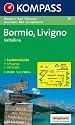 Bormio, Livigno, Valtellina: Wander-, Rad- und Skitourenkarte. GPS-genau. 1:50.000