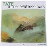 Tate Gallery Turner Watercolors 2009 Wall Calendar