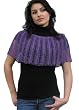 Handmade Shoulder Poncho - Dark Lavender (100% Cotton) Handmade Shoulder Poncho - Dark Lavender (100% Cotton)
