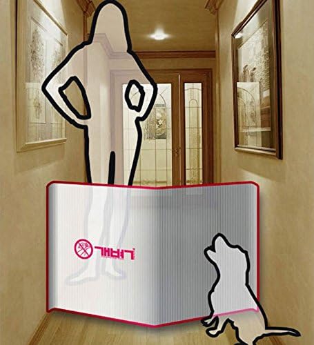 Withjenny Keepsafe Dog Fence, Extendable, Easy install Pet Fence for Small Dog