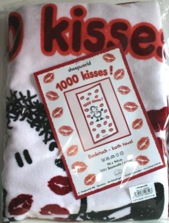 Badetuch Sheepworld 1000 Kisses