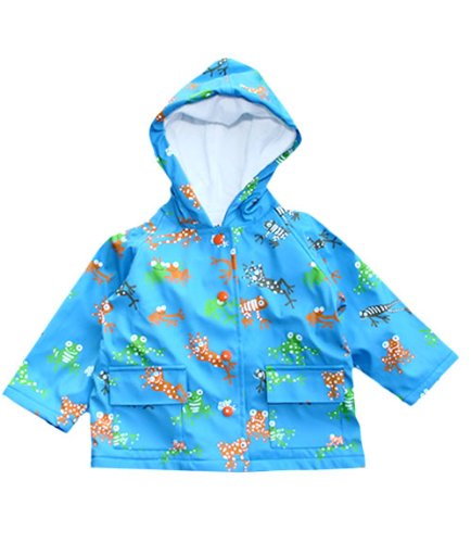 Hatley Fun Frogs Rain Coat, Jackets, Boys