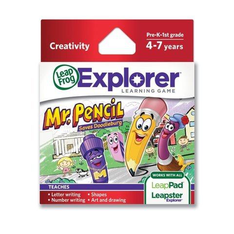 Game / Play LeapFrog Explorer Learning Game: Mr. Pencil Saves Doodleburg (works with LeapPad & Leapster Explorer) Toy / Child / Kid