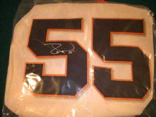 TIM LINCECUM SIGNED AUTOGRAPHED SAN FRANCISCO GIANTS JERSEY W/ HOLOGRAM + COA