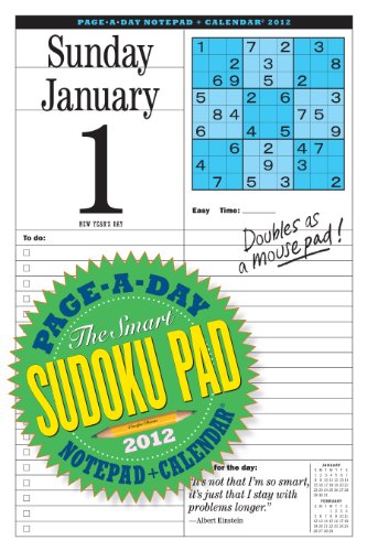 Smart Sudoku Page-a-Day and Notepad Calendar)