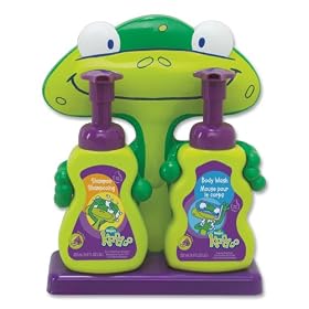 Click here to buy Kandoo Shampoo and Body Wash Holder by Ginsey.