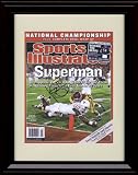 Framed Vince Young Sports Illustrated Autograph Print - Texas Longhorns - 1/9/2006