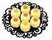 Wilton Black Swirl 10-Inch Cake Doilies, 10 Count