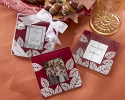 Kate Aspen 27021BG Photo Coasters, Fall Impressions