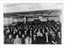 Historic Print (L): [Immigrants in English class given by Training Service of the Dep...