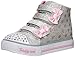 Skechers Kids Shuffles Doodle Days (Toddler/Little Kid),Gray/Pink,9 M US Toddler