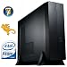 Design Slim PC mit Intel Atom D2500 (neue Version) DualCore 2x 1,83Ghz, 2GB DDR3 RAM, 500GB Festplatte, Grafik Intel GMA X3600 VGA, 22x DVD-Brenner, GigaLAN, WLAN, Sound, Windows 7 Home Premium 32Bit
