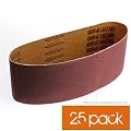 25pk Abrasive Sanding Belts 3
