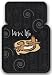 PlastiColor 001369R01 Max and Lucy Lovin Life Dog Style Universal-Fit Molded Front Floor Mat - Set of 2