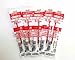 uni JETSTREAM SXR-80-07 Ballpoint Pen Refills for Multi Pens 0.7mm (Red, 5 Pack)