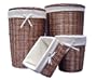 Decorative Living, Hapao Willow Bath Ensemble, Set of 4