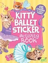 Peaceable Kingdom Kitty Ballet Sticker Activity Book
