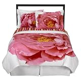 Isaac Mizrahi Peony Duvet Set - Full/Queen