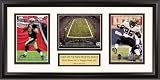 Drew Brees and Reggie Bush New Orleans Saints Framed Tri Photo Collage
