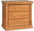 Monterey 3 Drawer Chest Oak Finish By Storkcraft Baby Furniture