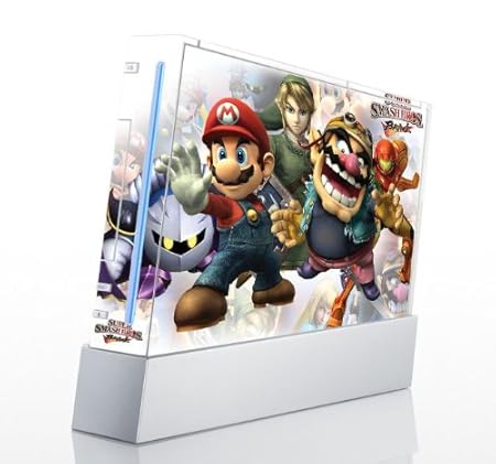 Super Smash Bros Brawl Game Skin for Nintendo Wii Console
