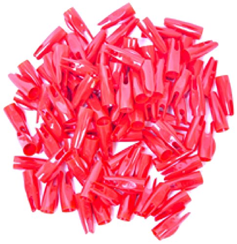 Bohning Classic Nock (100 Count), Red, 5/16-Inch