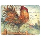 Chop Chop 11 by 15 Flexible Cutting Mat, Rooster