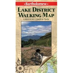 Lake District Walking Map