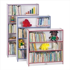 Jonti-Craft 0961JC007 48 Bookcase, Yellow Banding