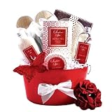 Ginger & White Tea Bath & Body Spa Gift Set for Women & Teen Girls - Christmas Holiday Gift Idea for Her