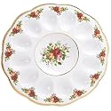 Royal Albert Old Country Roses Deviled Egg Dish