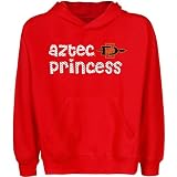 NCAA San Diego State Aztecs Youth Princess Pullover Hoodie - Red