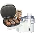 GEORGE FOREMAN GR36JM1 Lean Mean Indoor Grill with Bonus Juiceman Juicer
