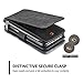 Galaxy Note 7 Case, BELK 2 in 1 Magnetic Detachable Wallet [Large Capacity] Flip Case with 14 Card Slots and Slim PC Back Cover for Samsung Galaxy Note 7 - 5.7 inch