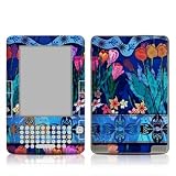 Silk Flowers Design Protective Decal Skin Sticker for Amazon Kindle 2 E-Book Reader (Version 2.0)