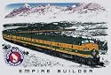 Great Northern Empire Builder Railroad Train T-Shirt Tee Shirt