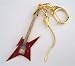 B.C. リッチ アイアンバード 赤 キーホルダー  B.C. Rich Ironbird Keychain