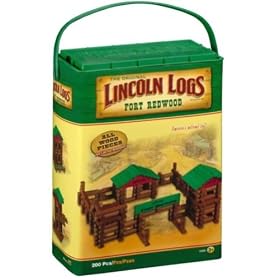 Click here to buy Lincoln Logs 200 piece Fort Redwood by Lincoln Logs