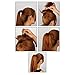 2Pc Elegant Magic BUMP IT UP Volume Inserts Hair Clip for Bun Maker Clip Donut ponytail Bumpits Bouffant Do Beehive Dish Styles Hair Comb Pads Base Foam Hair Maker Braid Ponytail Hairstyle Hairdisk Styling Design Beauty Tool Fashion Accessory