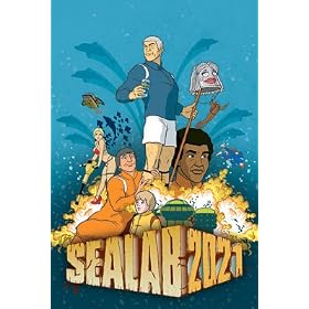 Sealab 2021 Cartoon Network Adult Swim Tv Art Poster Print - 24" X 36"