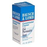 Bausch & Lomb Concentrated Cleaner for Rigid Gas Permeable and Hard Contact Lenses, 1-Ounce Bottles (Pack of 3)